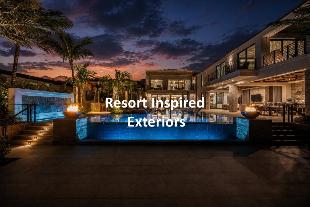 Resort Inspired Exteriors